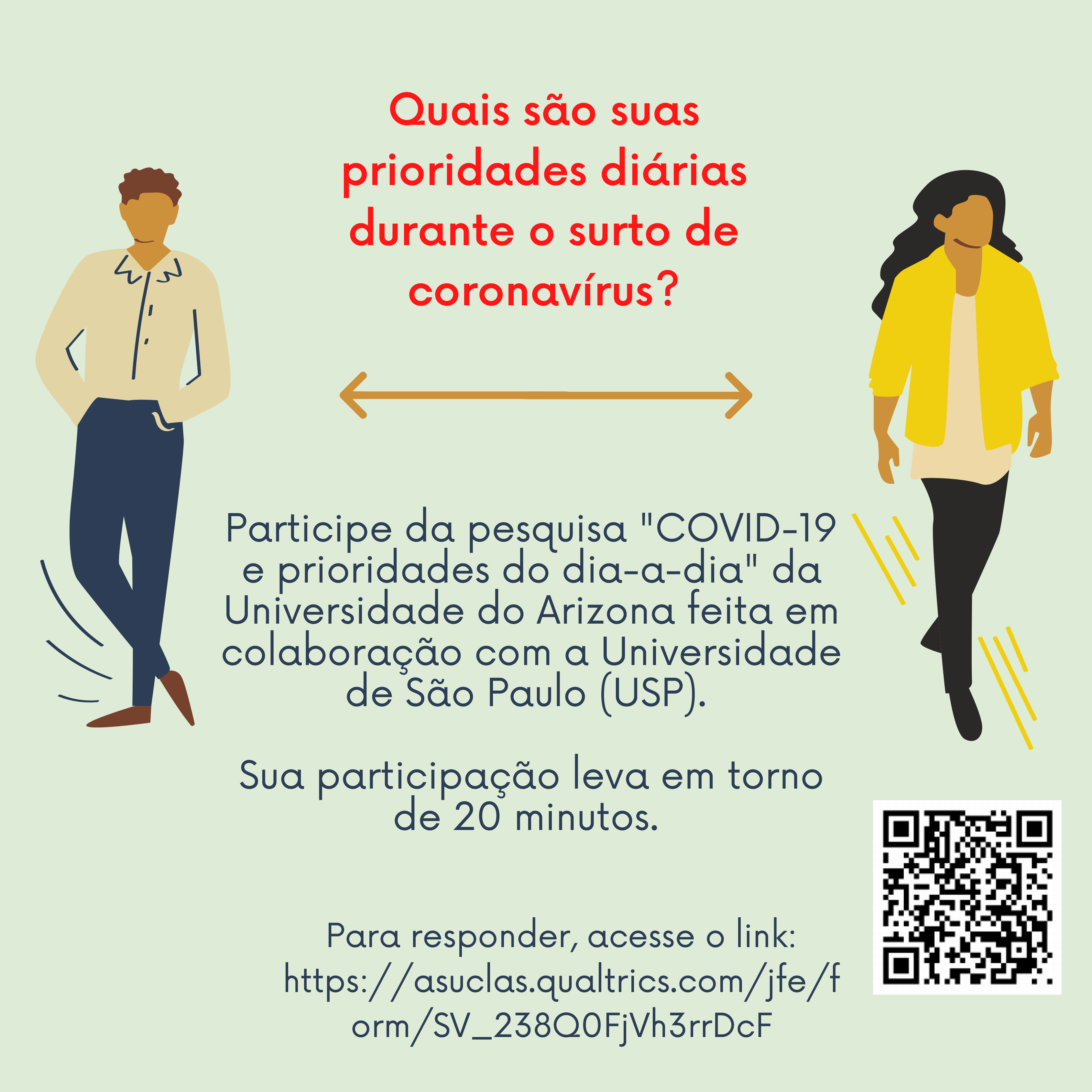 Quais suas prioridades diárias e como você está lidando com o surto do novo coronavírus?