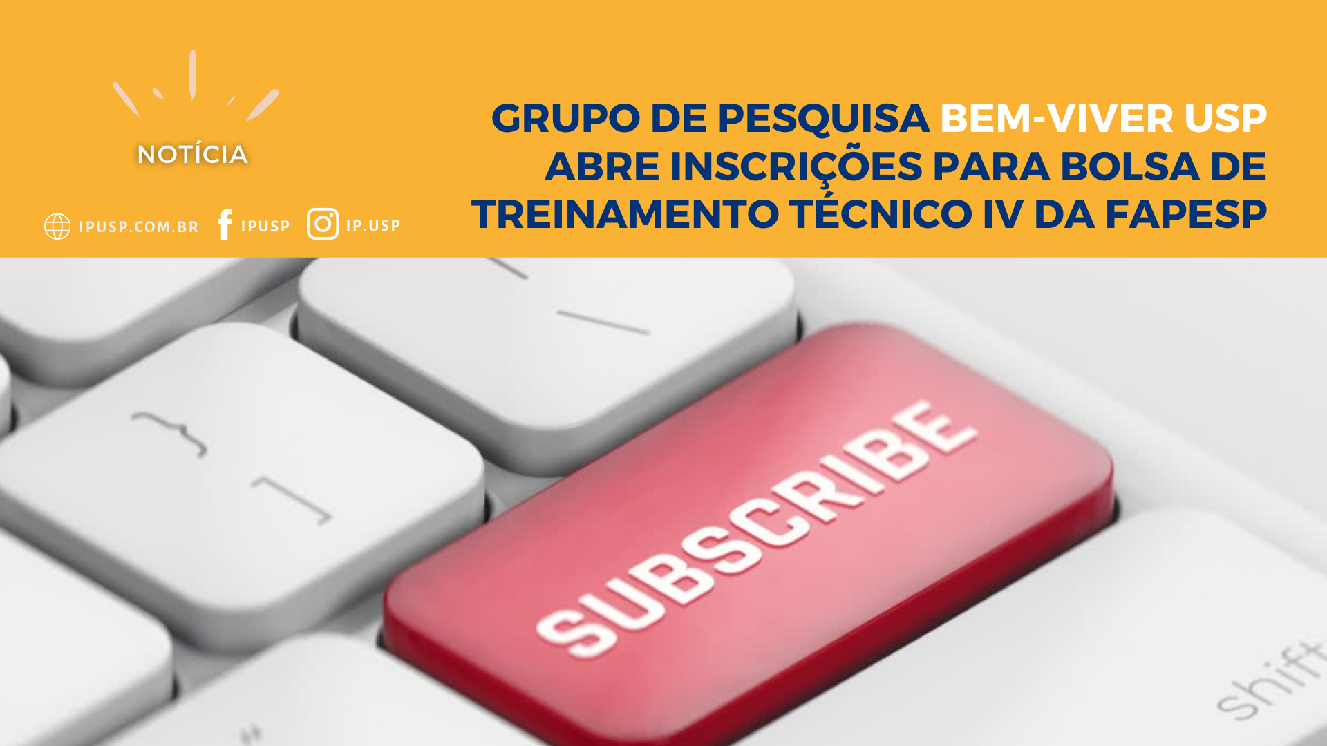 Edital: Grupo de Pesquisa Psicologia e Relações Étnico-raciais abre inscrições para bolsa de Treinamento Técnico IV da FAPESP